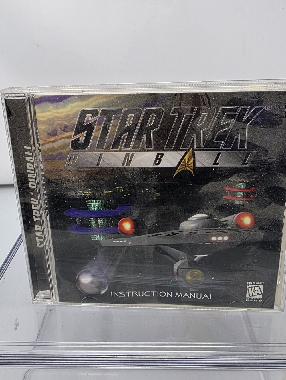 Star Trek Pinball Interplay's PC CD-ROM 1997 Windows 95 Computer Game Complete